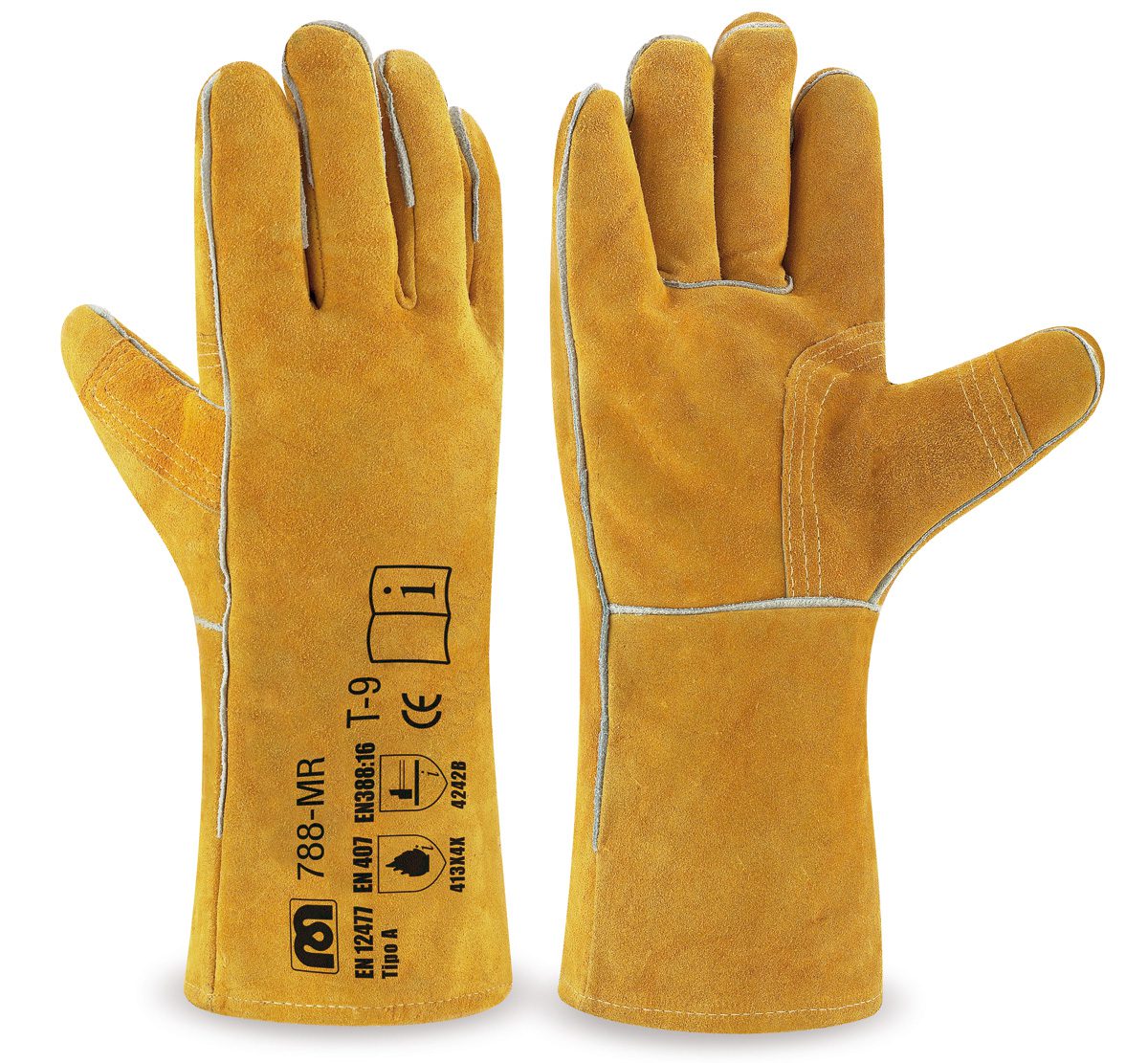 Gant Soudeur Renforcé Portwest A530 - Cuir, Paume Renforcée, Taille XL - Pour Soudure Et Métal