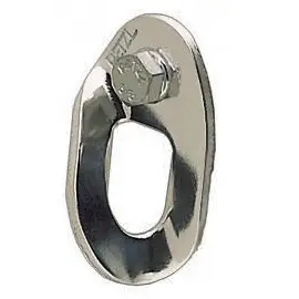 Plaquette vrilléede spéléologie PETZL en Tunisie