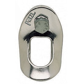 Plaquette coudée de spéléologie PETZL en Tunisie